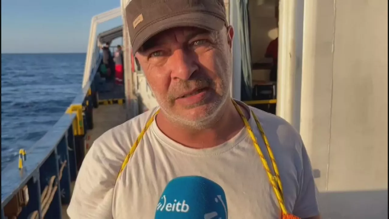 Óscar Fernández. Imagen obtenida de un vídeo de EITB Media.