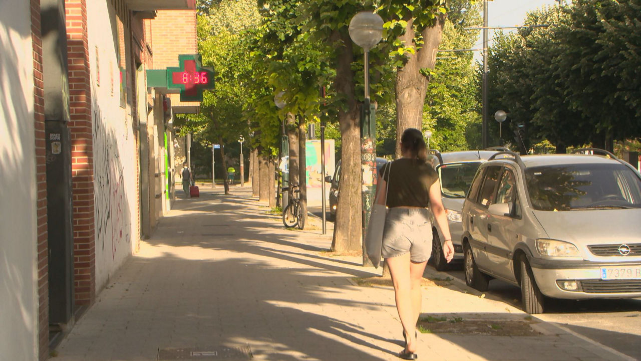 Vitoria-Gasteiz. Imagen obtenida de un vídeo de EITB Media.