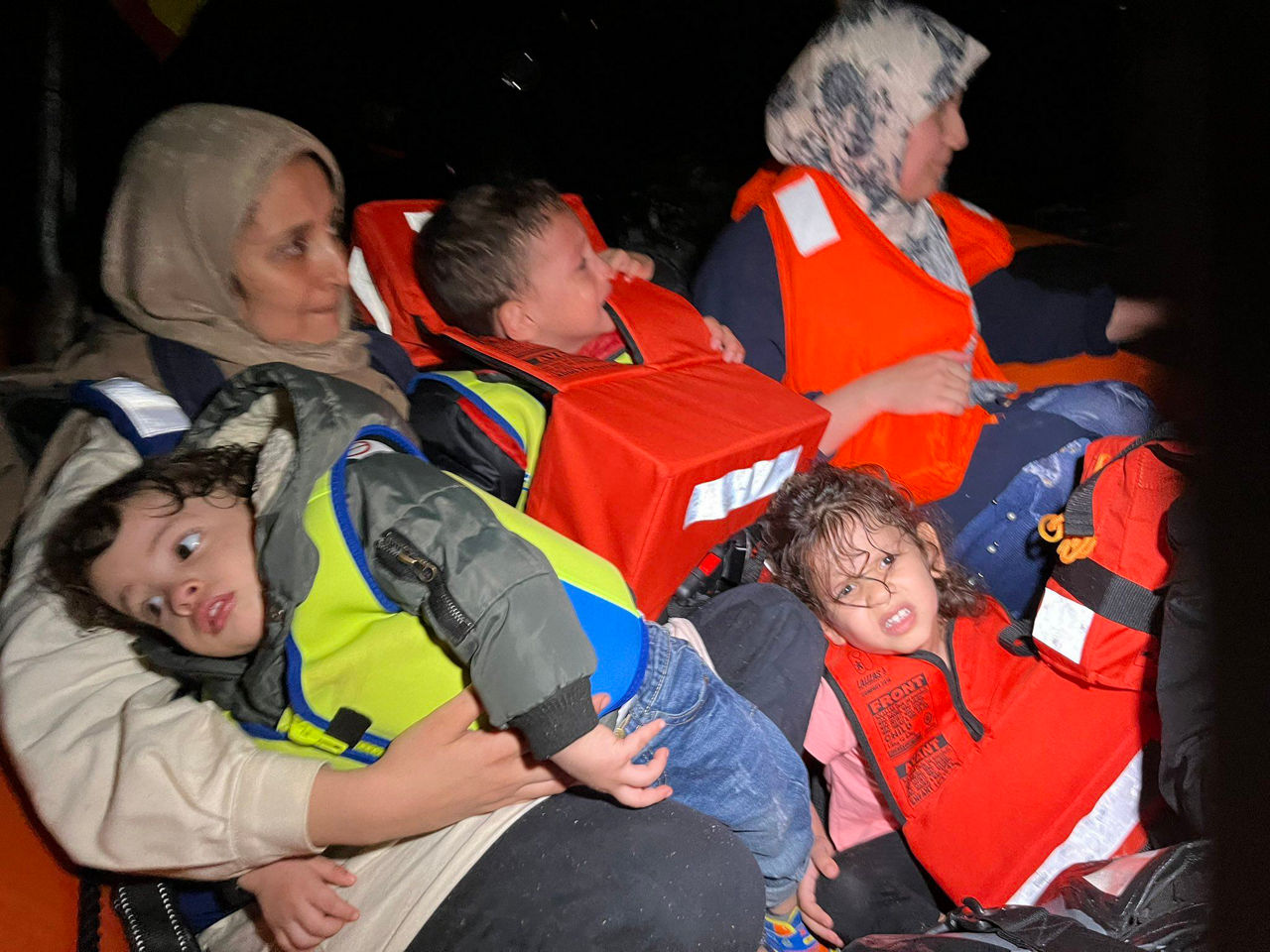Imagen del rescate de esta noche