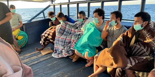 Rescate del 14 de junio de 2022 (Foto: EITB)