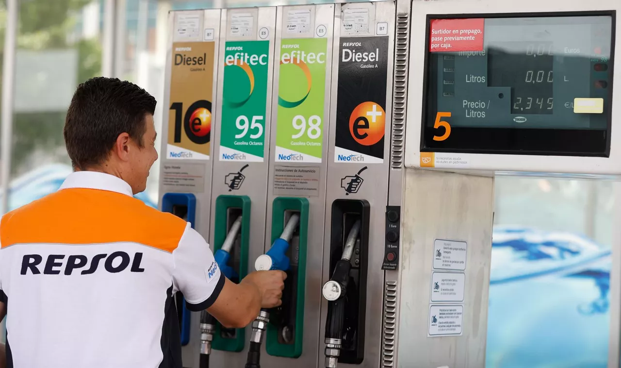 Una gasolinera. Foto: EFE