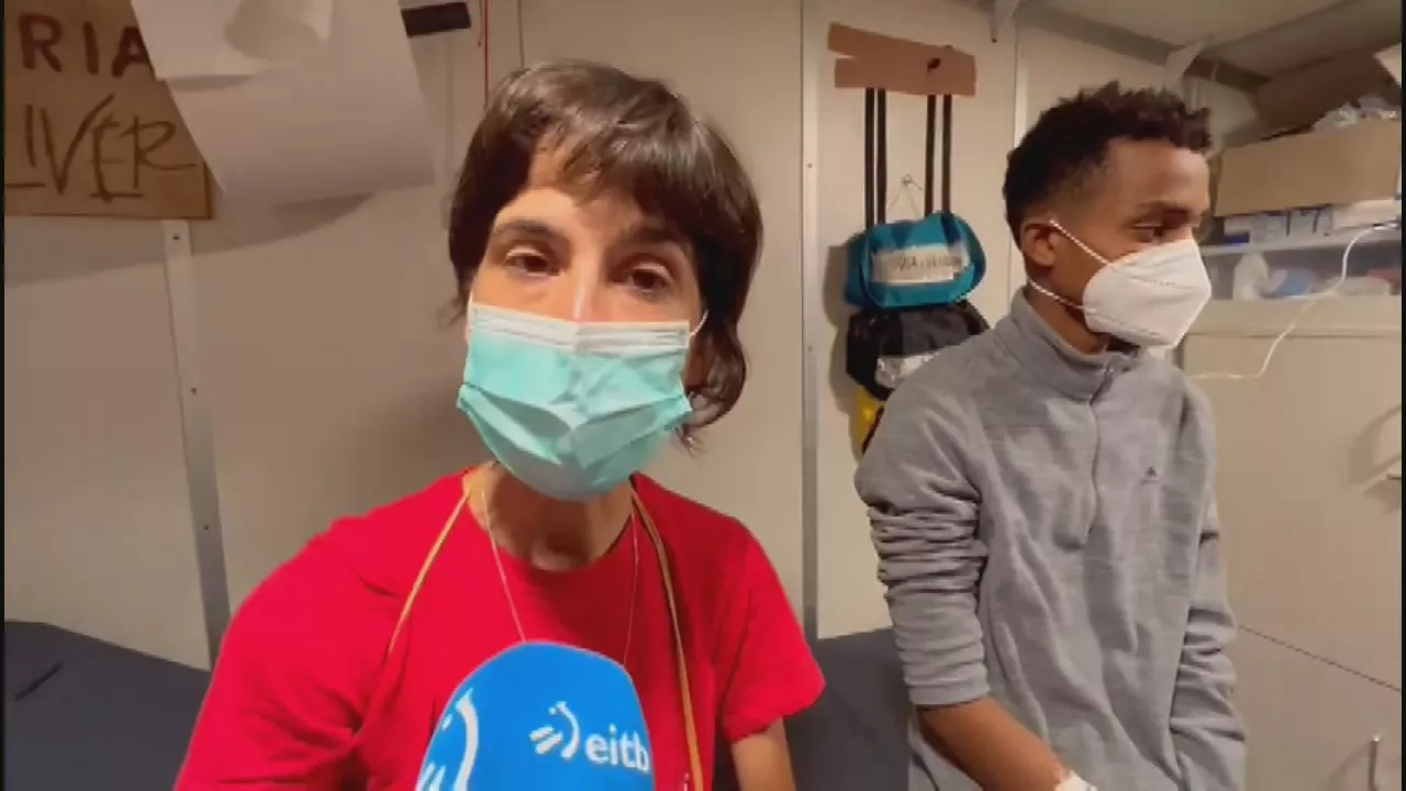 Izaskun Arriaran. EITB Mediaren bideo batetik ateratako irudia.