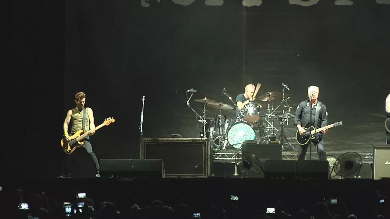 The Offspring. Imagen obtenida de un vídeo de EITB Media.