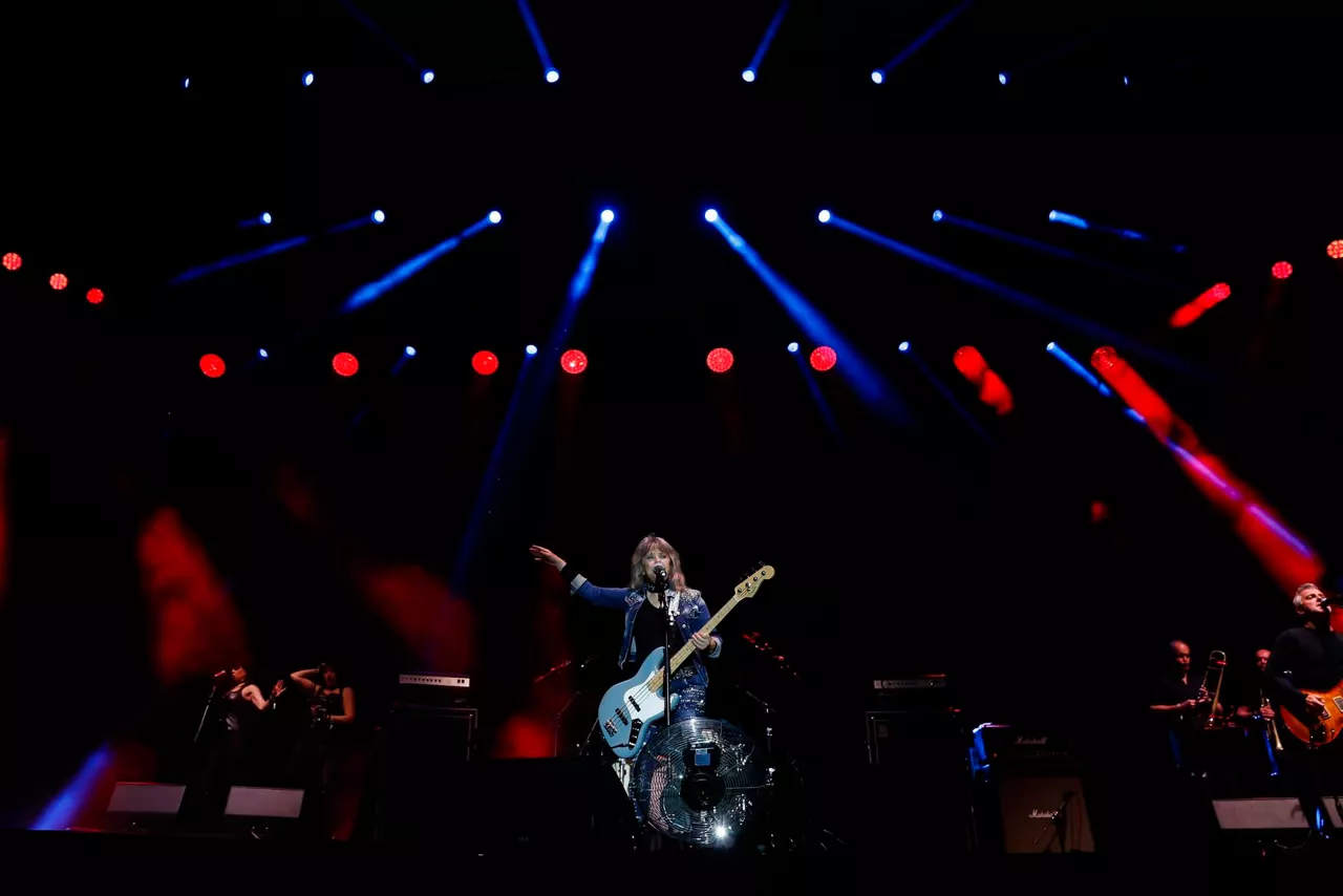 Susan Kay "Suzi", 2022ko Azkena Rock jaialdiaren oholtza gainean. Argazkia: EFE