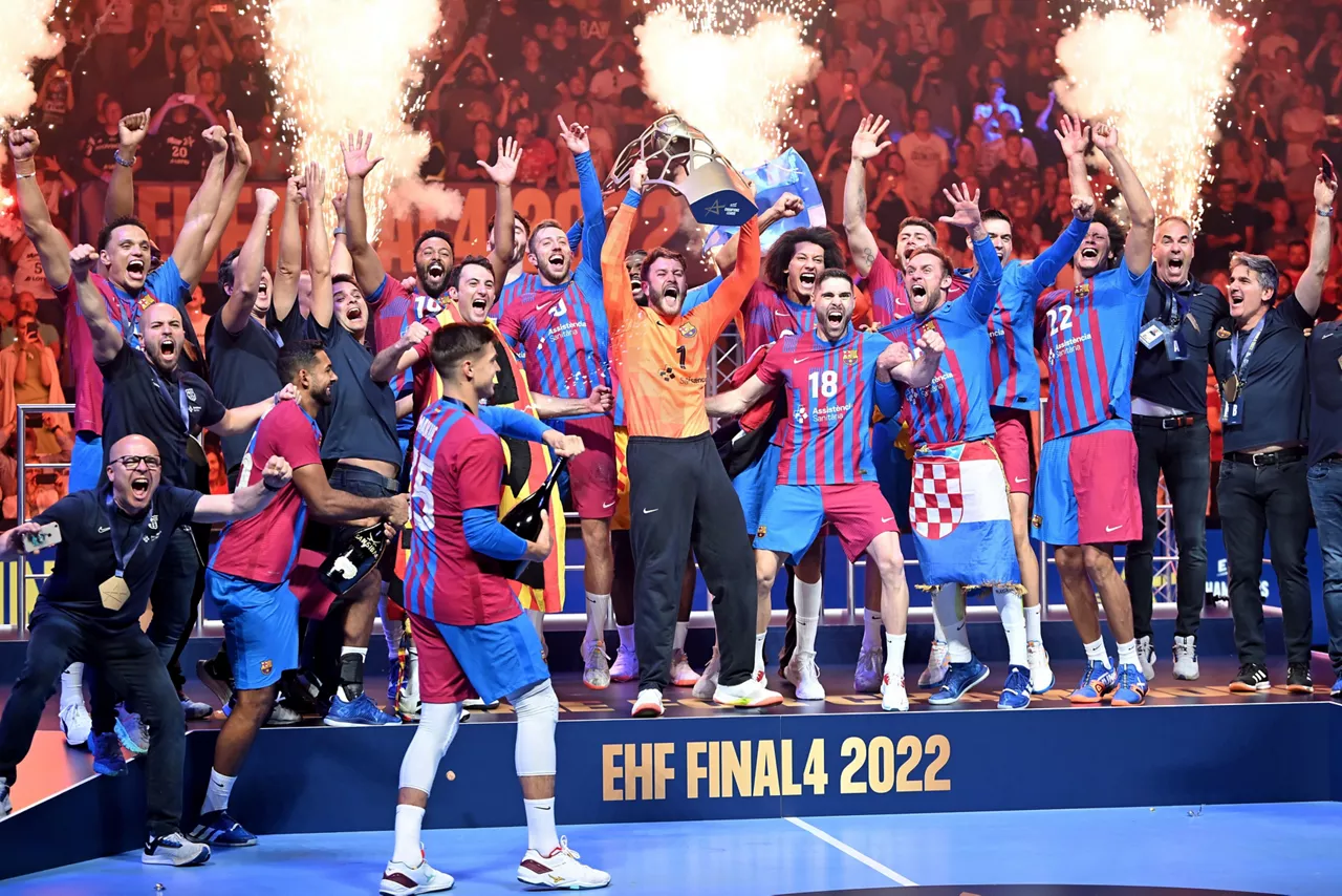 Bartzelona garaipena ospatzen