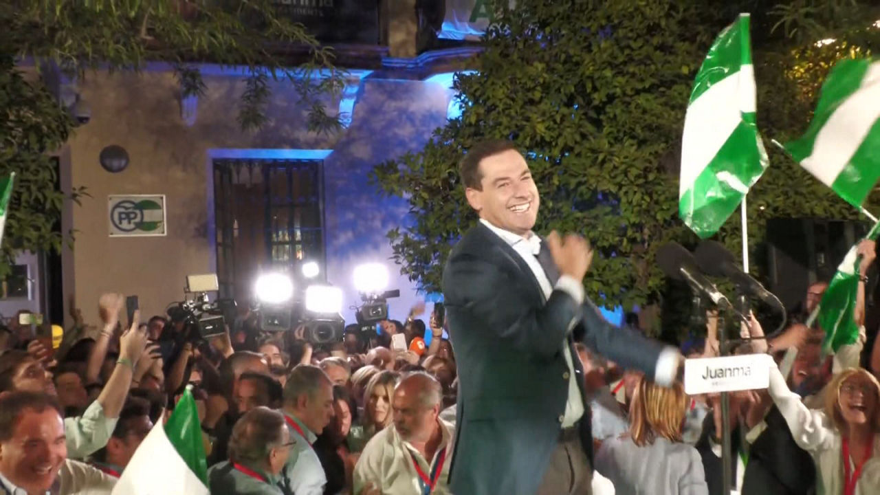 Juanma Moreno. Imagen: EITB Media