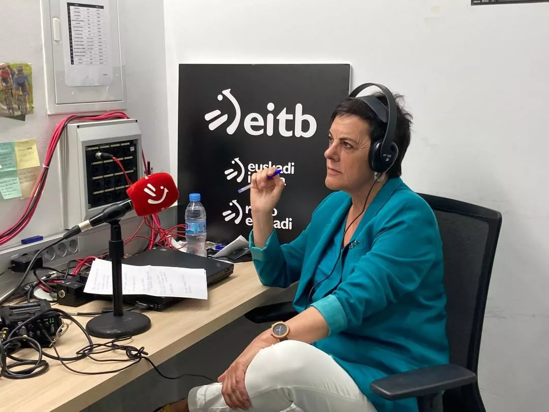 Aizpurua, Kongresuko kabina batean, elkarrizketaren une batean.