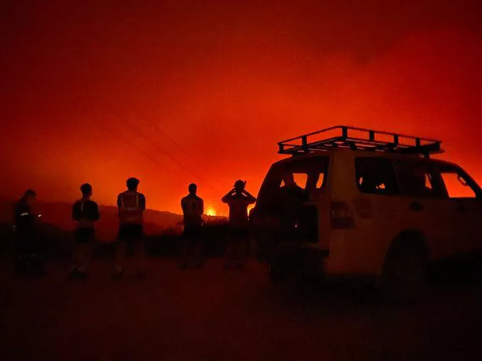 Ujue. Bomberos Euskadi