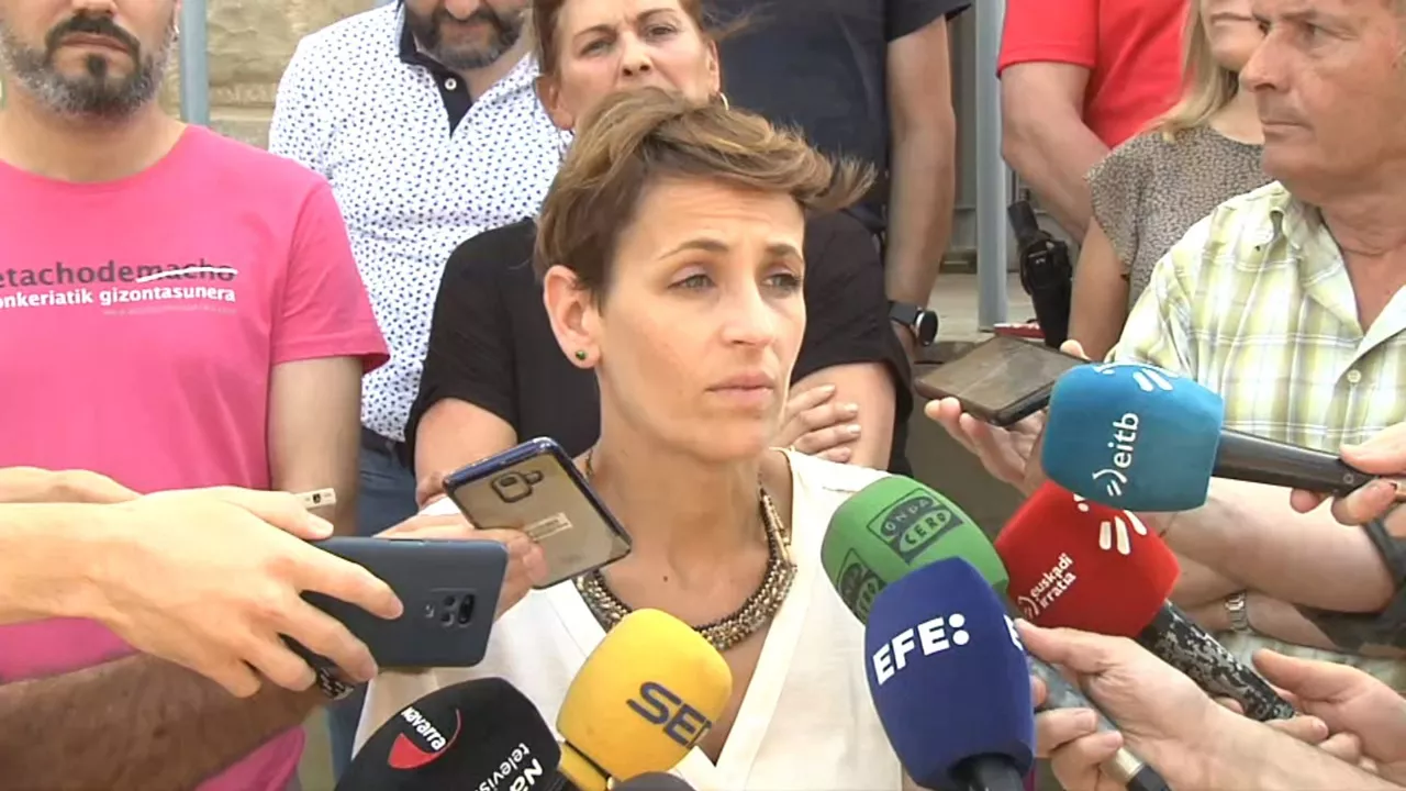 María Chivite.