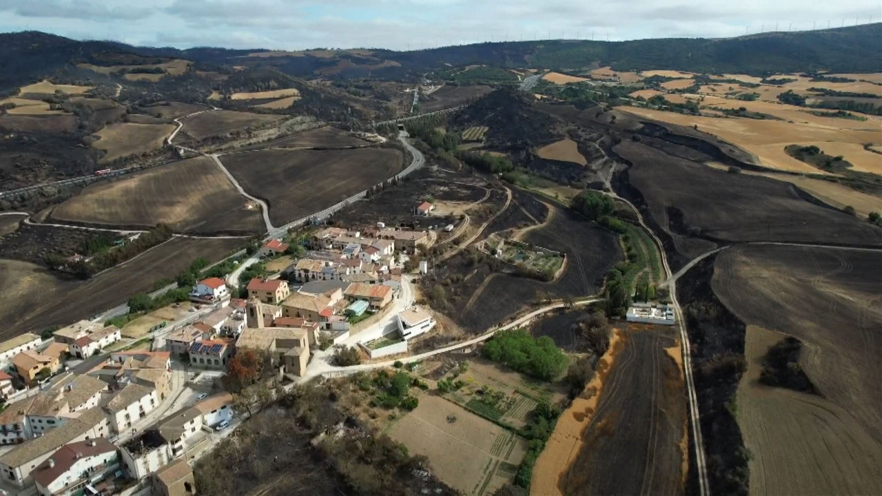 Incendios en Navarra