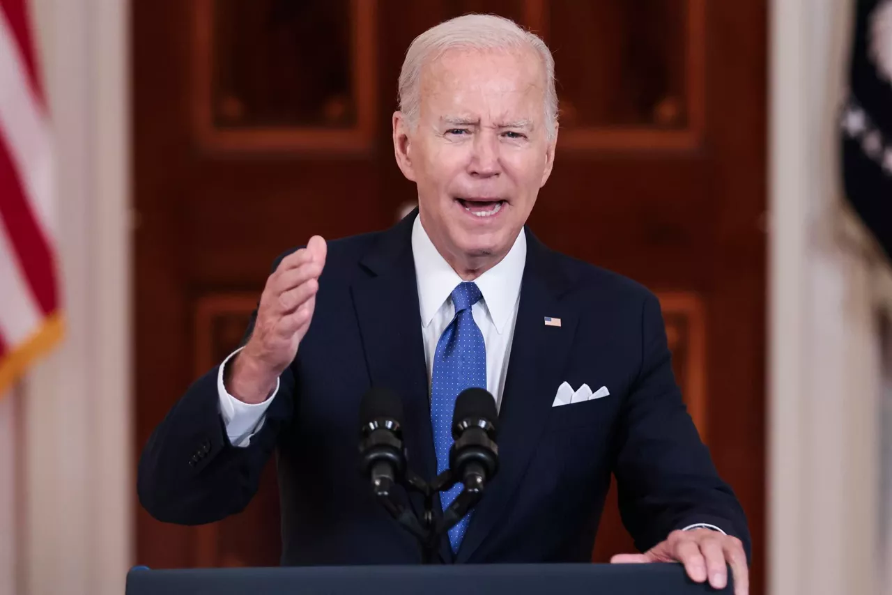 El presidente de Estados Unidos, Joe Biden, en la Casa Blanca. Foto: EFE