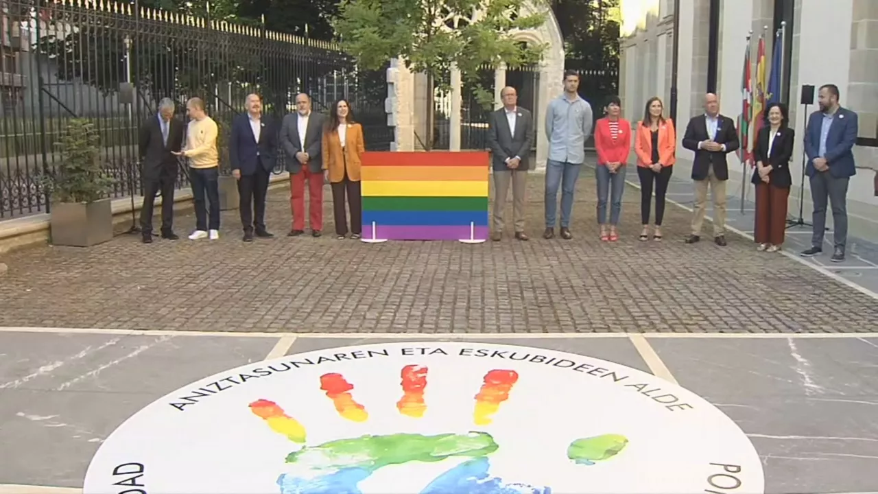 Parlamento Vasco. Imagen obtenida de un vídeo de EITB Media.
