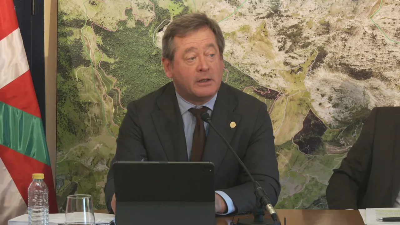 Bingen Zupiria. EITB Mediaren bideo batetik ateratako irudia.
