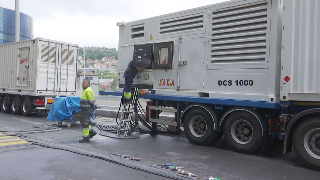 Preparativos en San Mamés