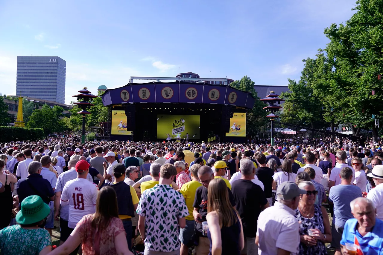 Presentación de los equipos del Tour 2022