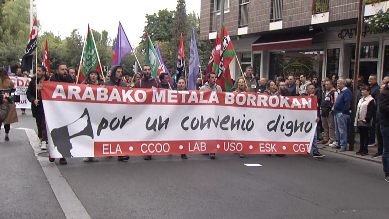 Greba metalgintzan. Irudia: EITB Media