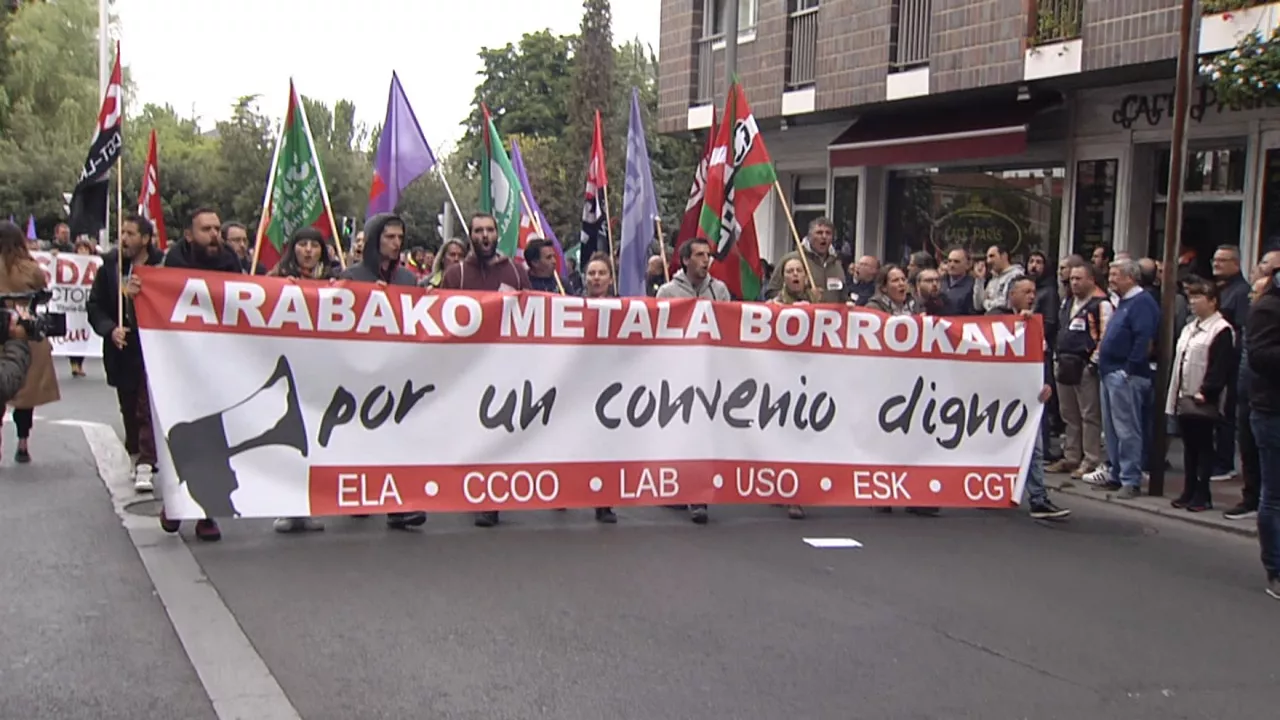 Greba metalgintzan. Irudia: EITB Media