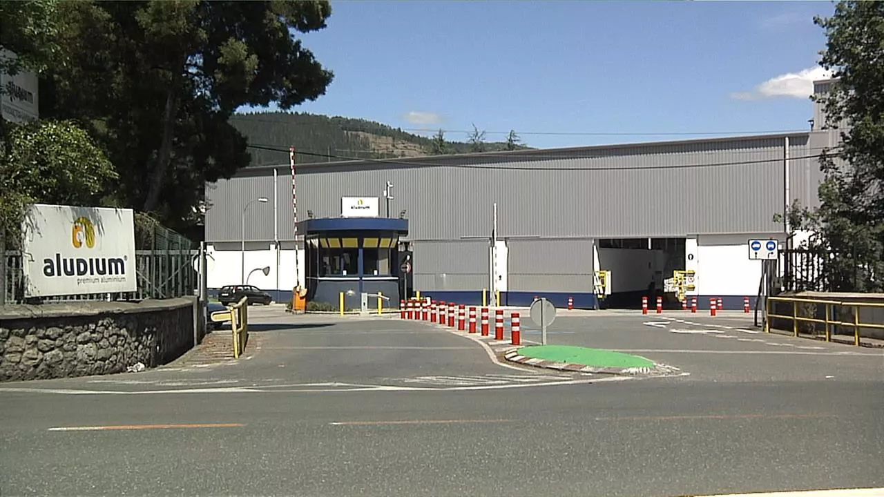 La empresa Aludium, en Amorebieta-Etxano.