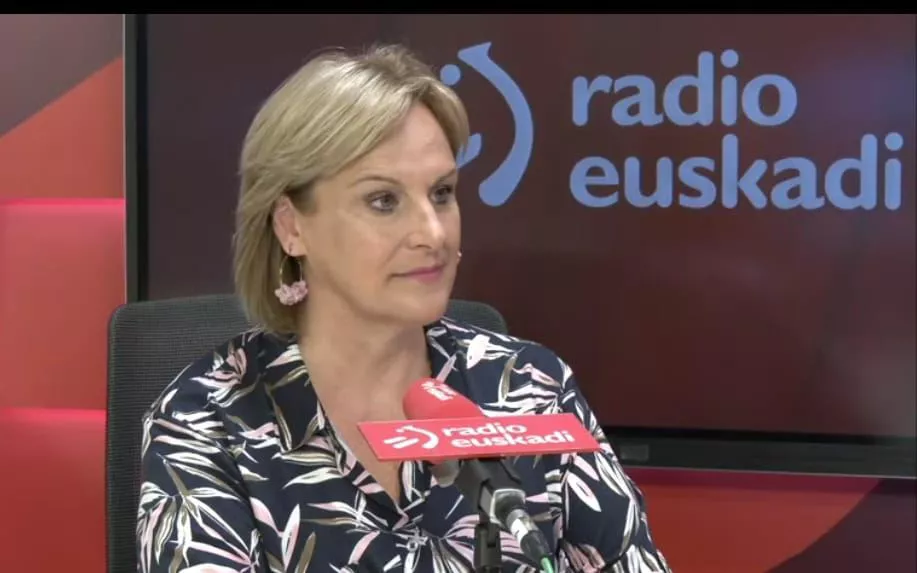 Itxaso Atutxa, EAJren Bizkai Buru Batzarreko presidentea. Argazkia: EITB Media