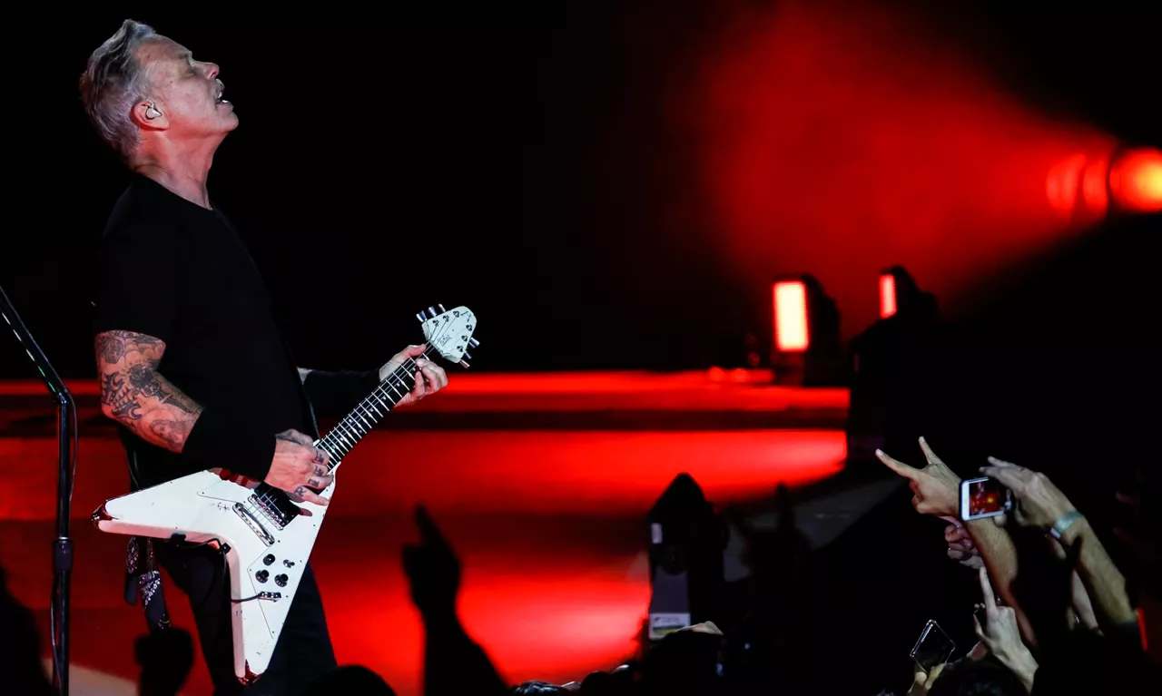 James Hetfield. Foto: EFE.