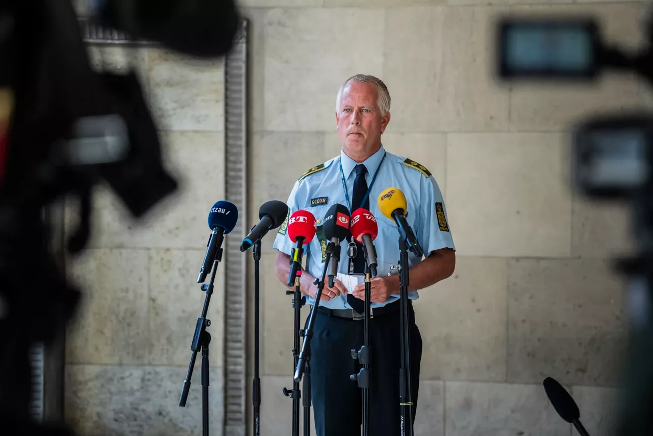 Inspector jefe de la Policía de Copenhague, Soren Thomassen. EFE