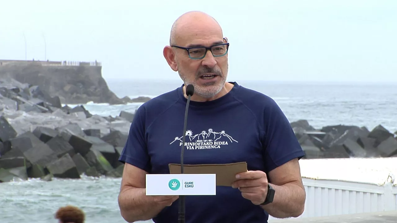 Josu Etxaburua. Imagen obtenida de un vídeo de EITB Media.