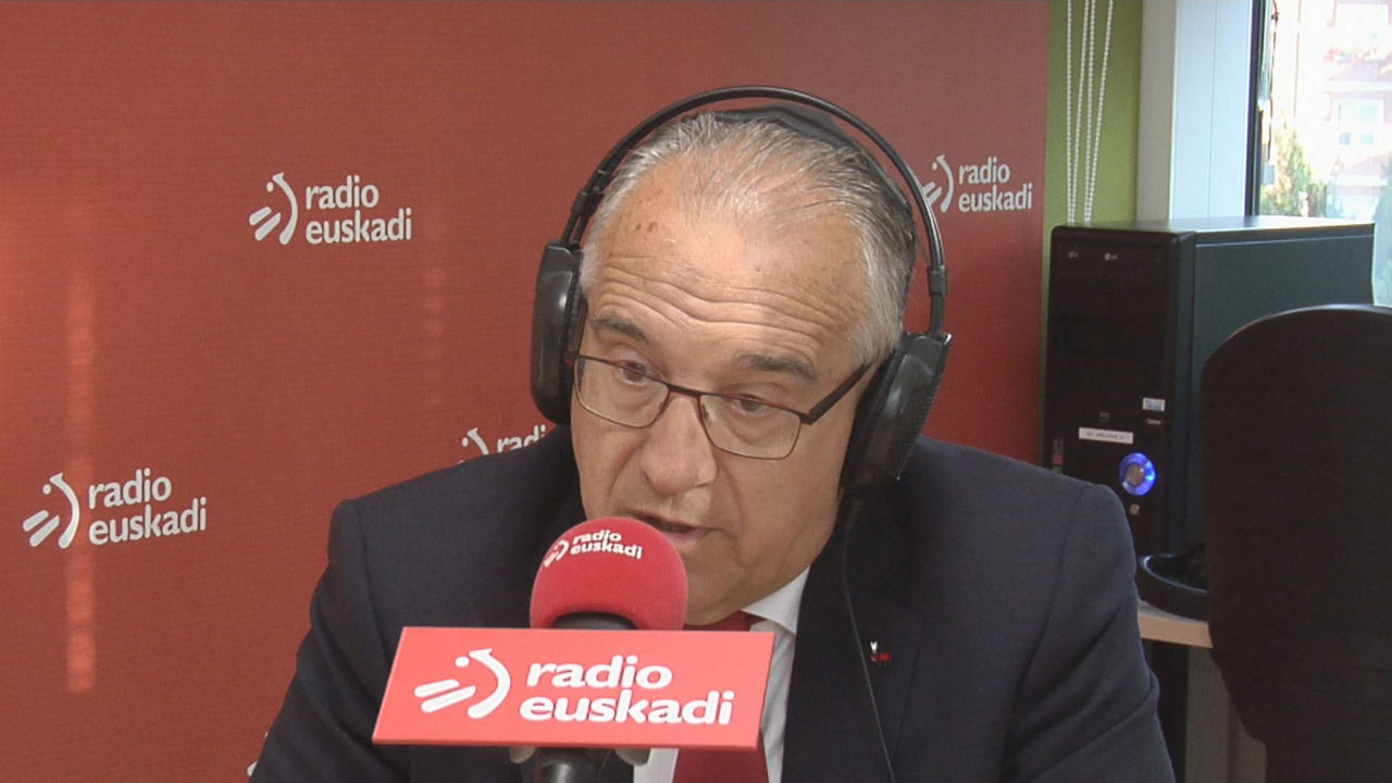 Enrique Maya. Imagen obtenida de un vídeo de EITB Media.