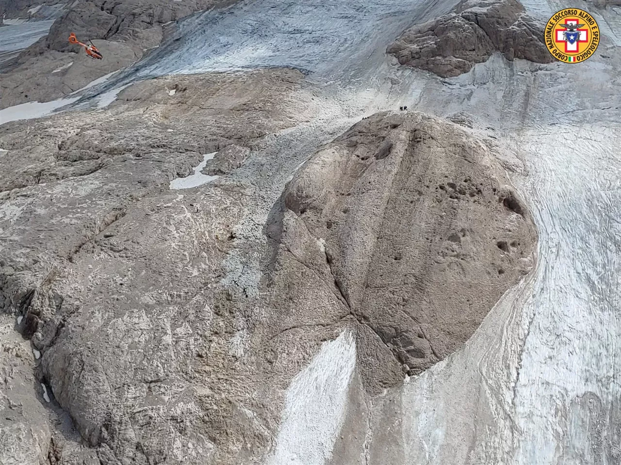 La Marmolada, en los Dolomitas (Alpes italianos). Foto: EFE