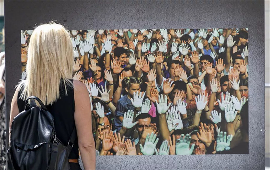 Imagen de la exposición inaugurada en Ermua