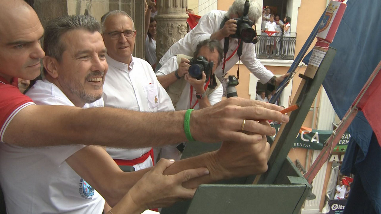 Juan Carlos Unzué. Imagen obtenida de un vídeo de EITB Media.