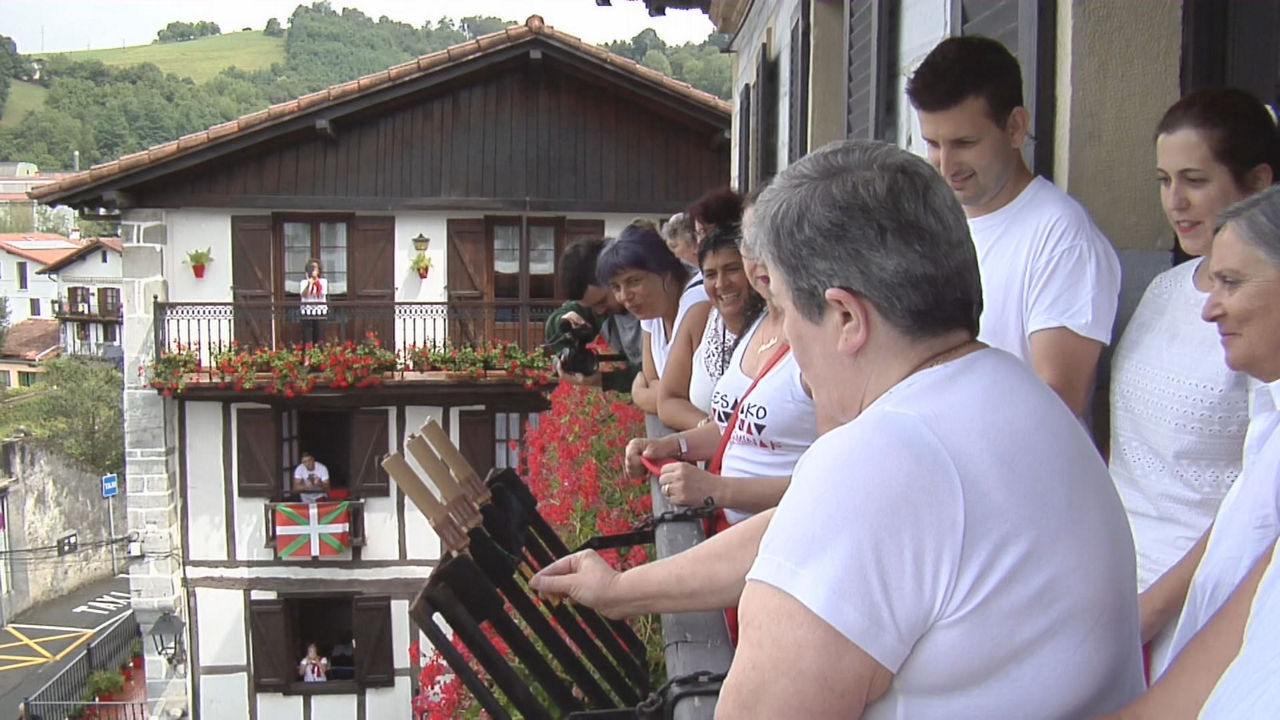 Lesaka. Imagen obtenida de un vídeo de EITB Media.
