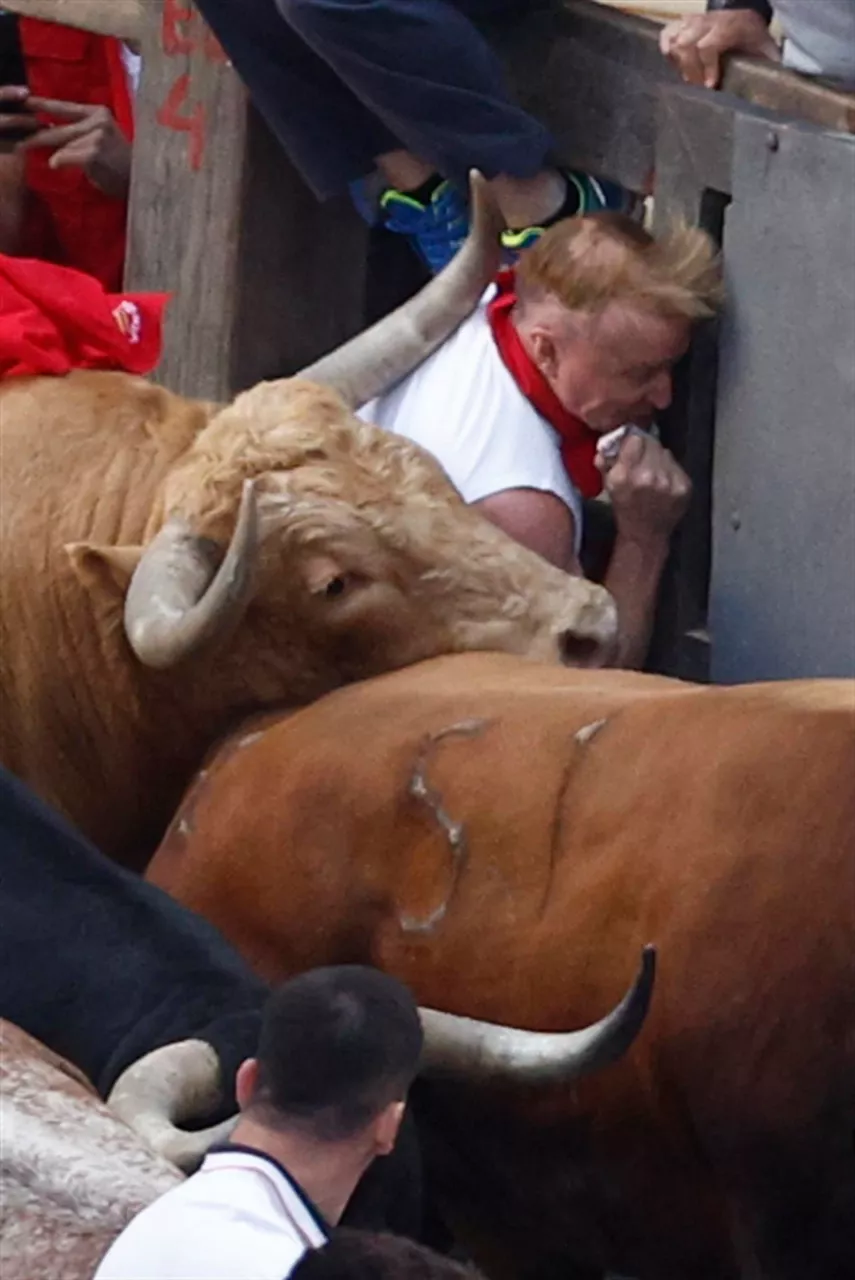 Encierro del 7 de julio (Foto: EFE)