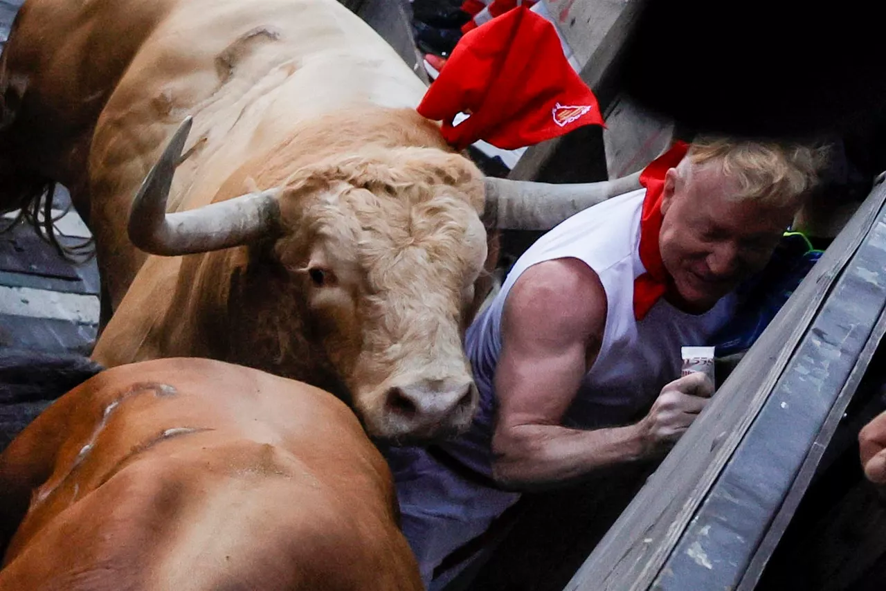 Encierro del 7 de julio (Foto: EFE)
