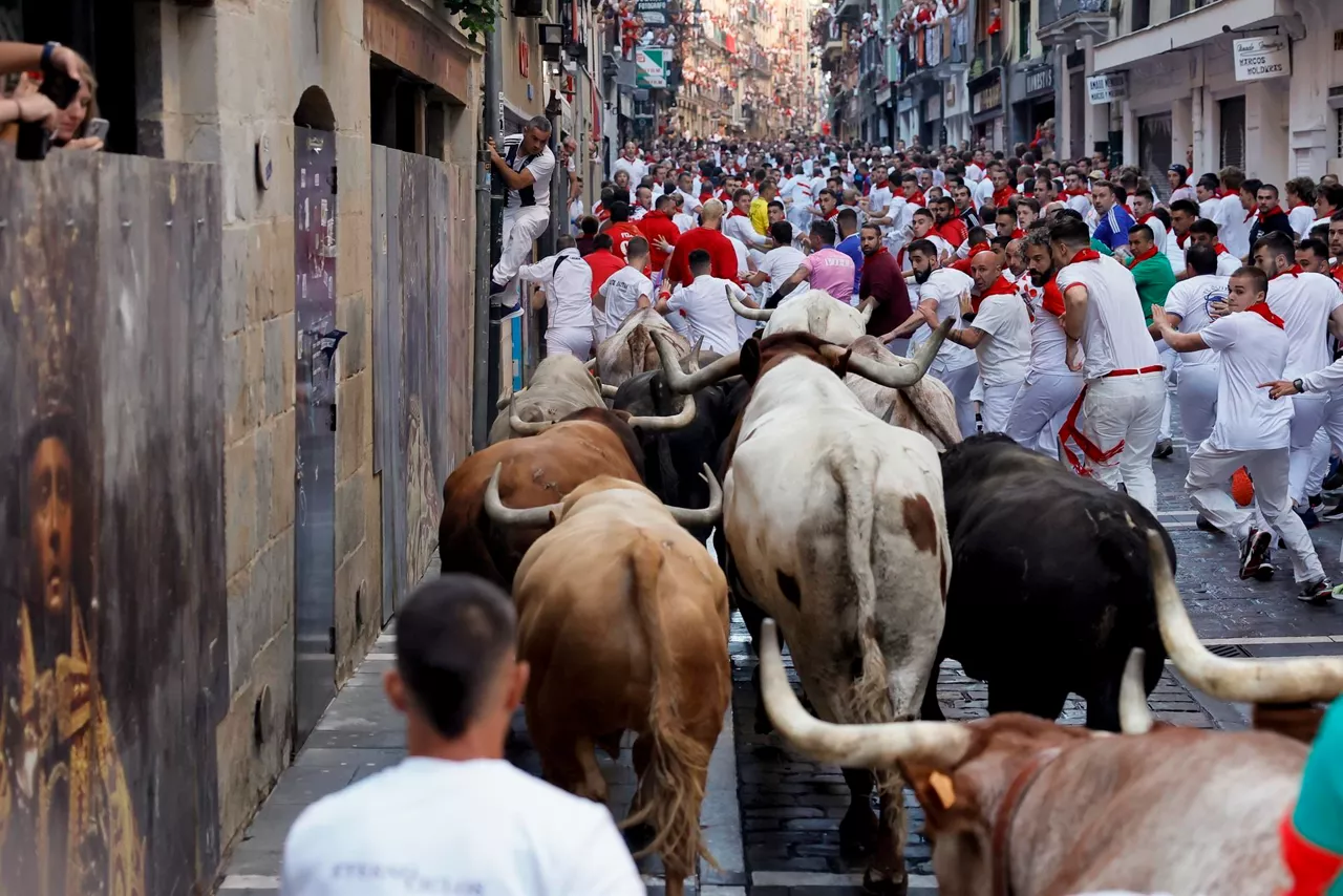 Encierro del 7 de julio (Foto: EFE)