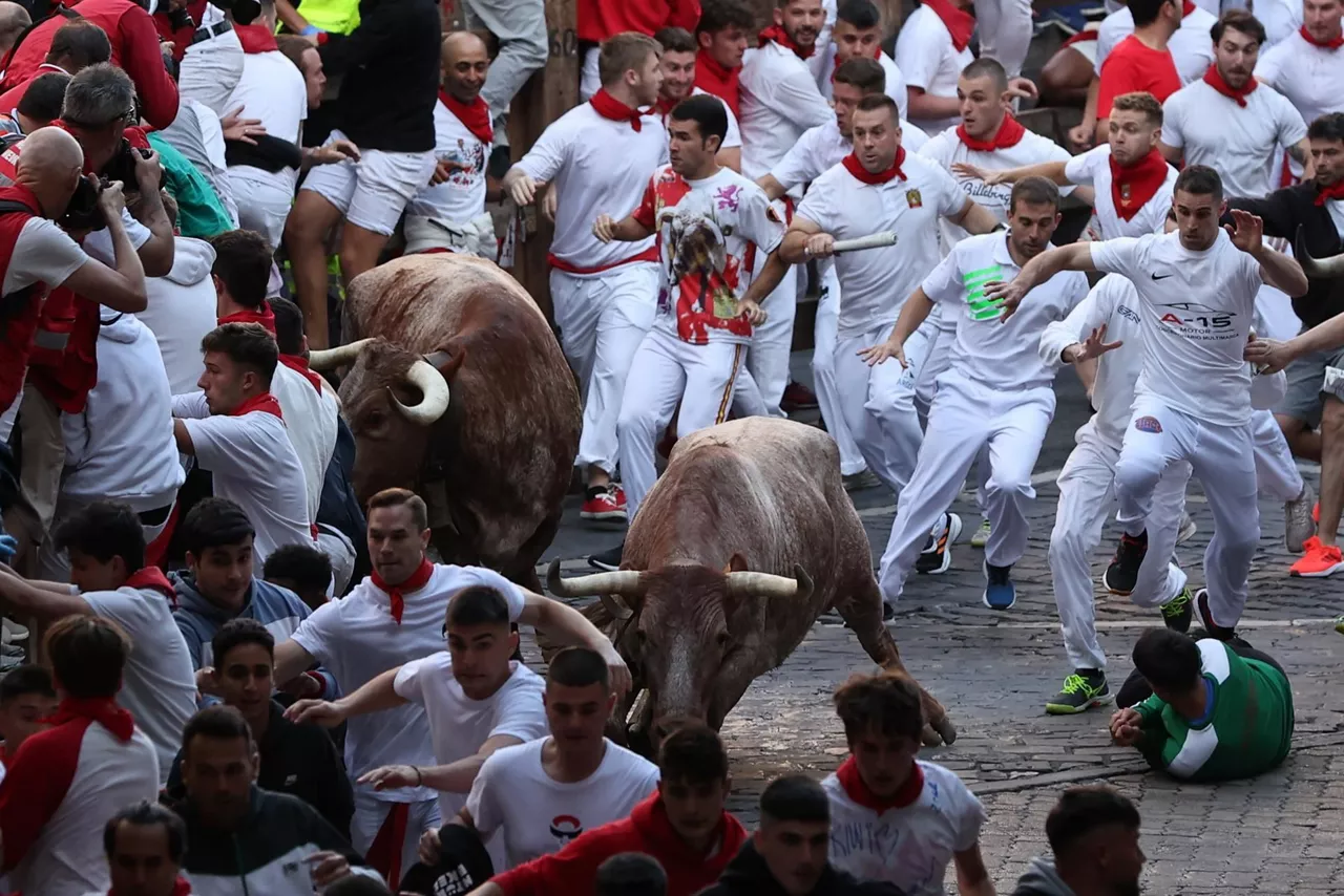 Encierro del 7 de julio (Foto: EFE)