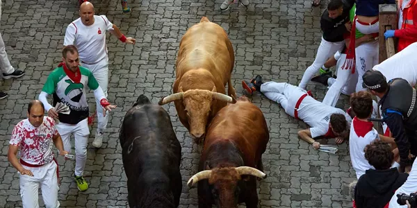 Encierro del 7 de julio (Foto: EFE)