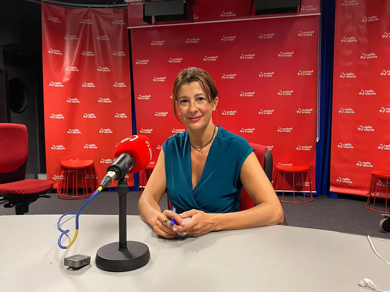 Laura Garrido, entrevistada en Euskadi Irratia.