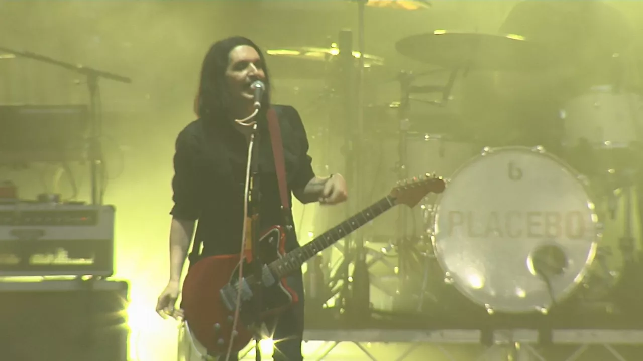 Placebo. EITB Mediaren bideo batetik ateratako irudia.
