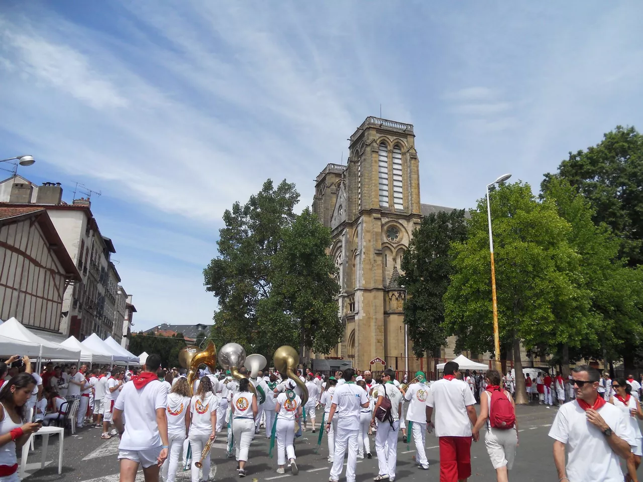 Fiestas de Baiona 2022. Foto: Imagen cedida por Koldo del Horno a EITB.