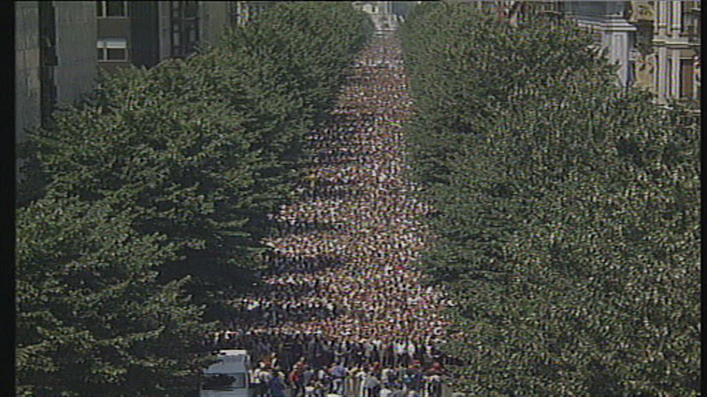 Manifestación en Bilbao