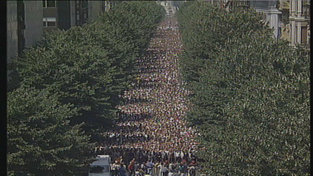 Manifestación en Bilbao