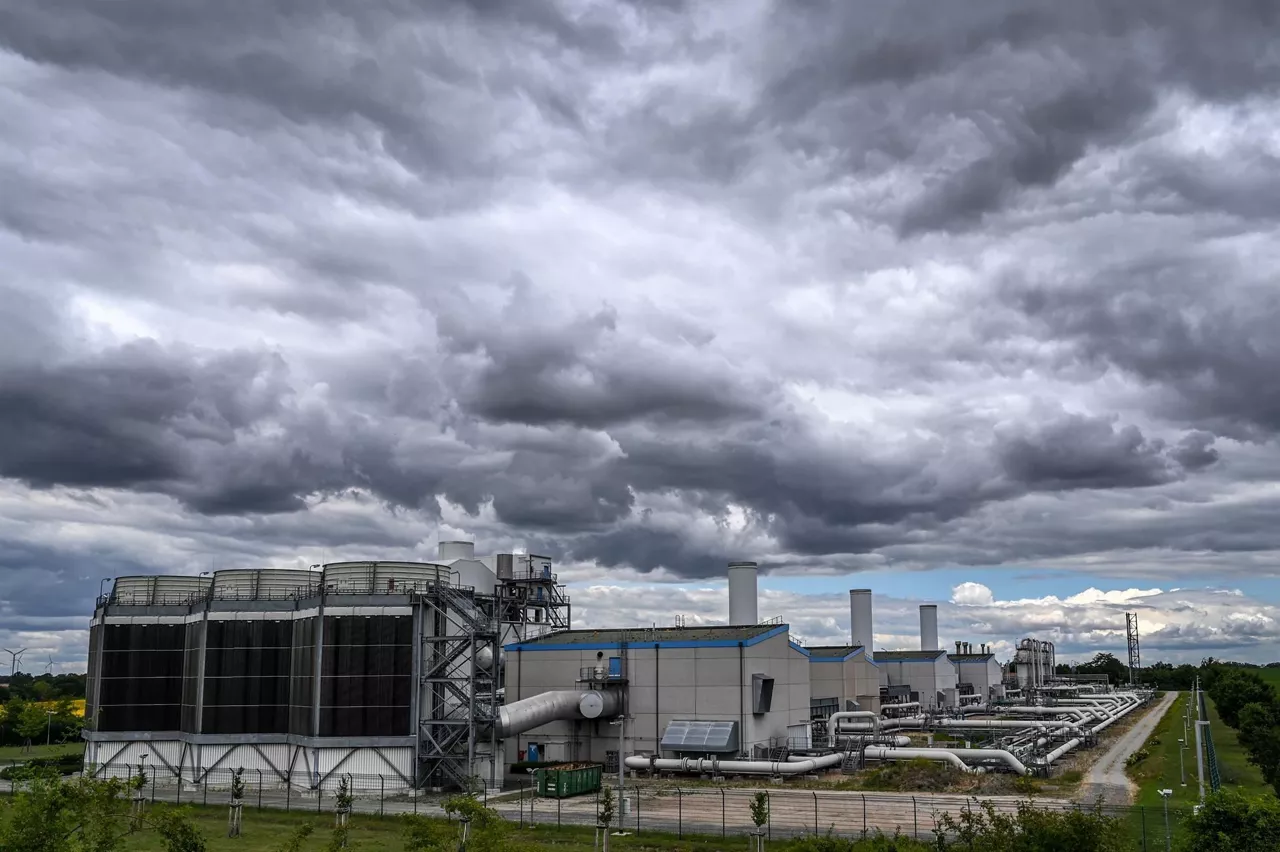 La estación de gas de Mallnow (Alemania). Foto: EFE