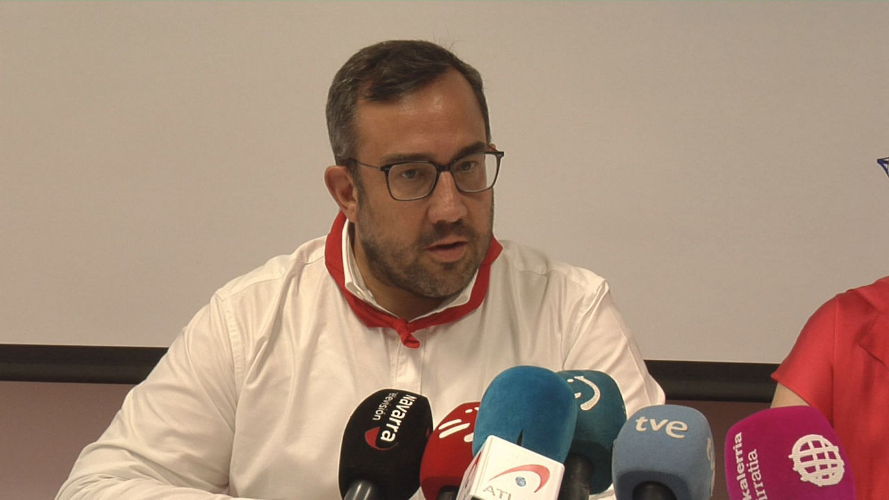 Javier Remírez. Imagen obtenida de un vídeo de EITB Media.