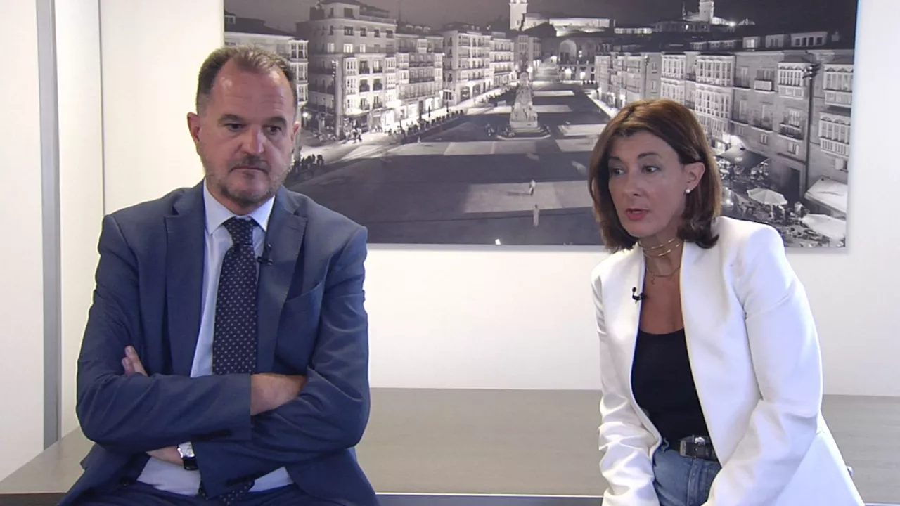 Carlos Iturgaiz y Laura Garrido