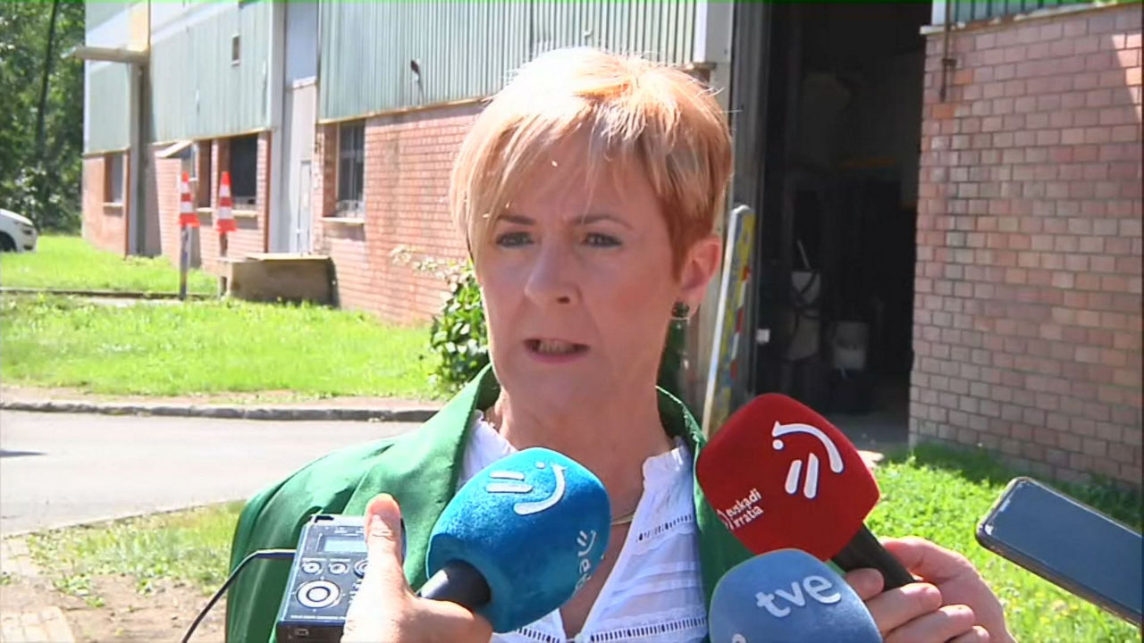 Arantxa Tapia. Imagen obtenida de un vídeo de EITB Media.