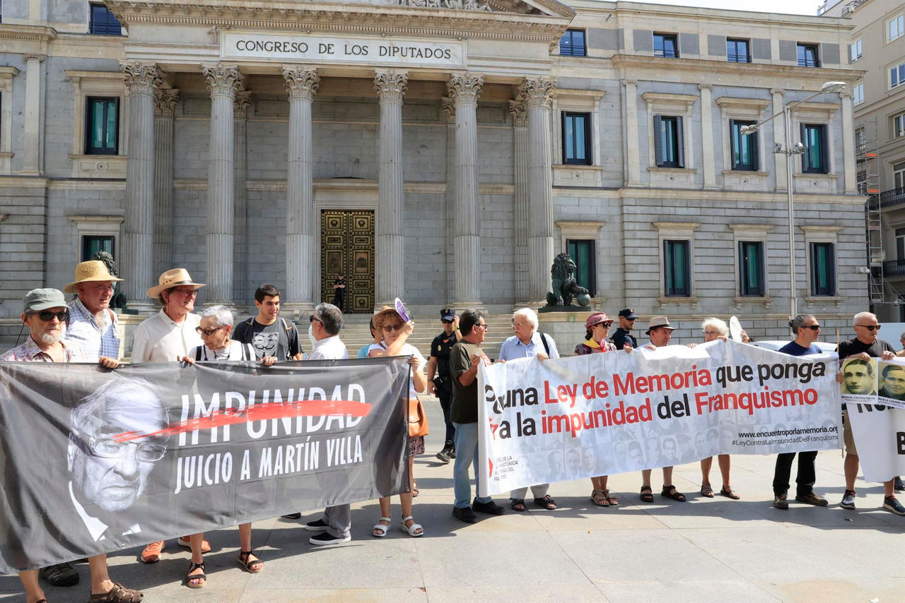 Madril, gaur goizean. Argazkia: EFE.
