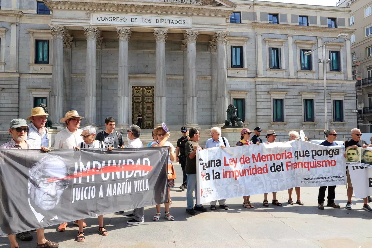 Madril, gaur goizean. Argazkia: EFE.