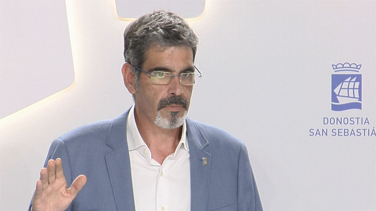 Eneko Goia. EITB Mediaren bideo batetik ateratako irudia.
