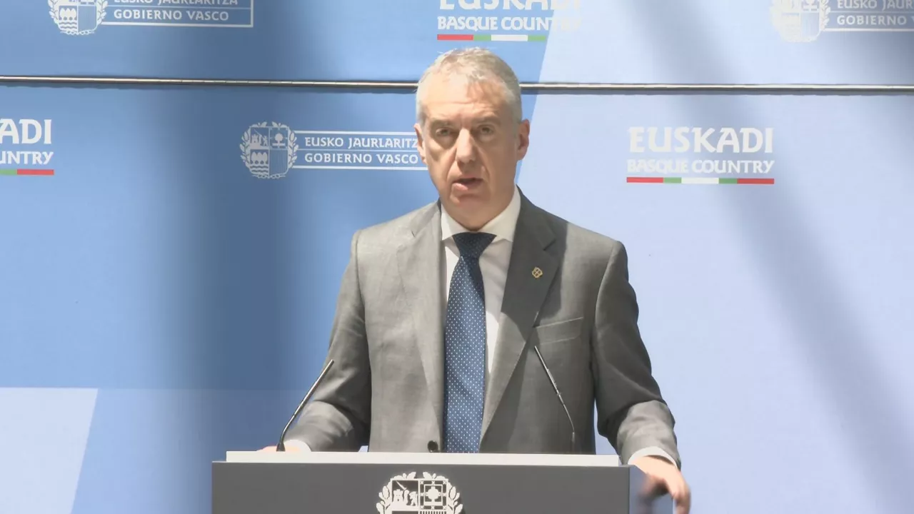 El lehendakari, Iñigo Urkullu.