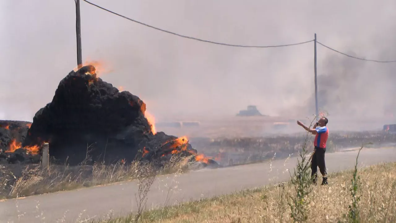 Incendio en Argandoña